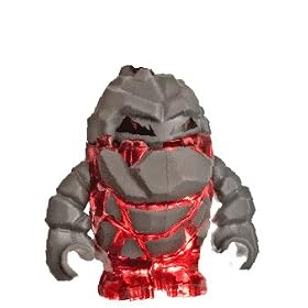 Rock Monster Meltrox (Trans-Red) - LEGO Power Miners 1 Inch Minifigure