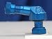 All Products : 83deg Aluminum 8.3mm Racing Angled Valve Stem - Blue - 2 Pack