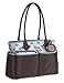 Carter's Monkey Print Diaper Bag with Luggage Tag
