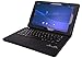 VSTN Detachable Bluetooth Keyboard with Portfolio Case and Keyboard Stand Case for Sony Xperia Z2 Tablet