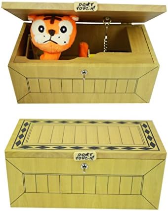 Myer Turns Itself Off Useless Box Leave Me Alone Machine Don't Touch Funny Tiger's Box