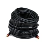 Buy 100ft High-quality Coaxial Audio Video RCA CL2 Rated Cable - RG6 U 75ohm (for S...