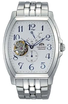 Orient #CFHAA001W Men's Semi Skeleton Power Reserve Automatic Watch