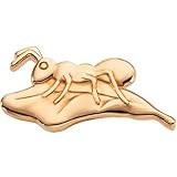 14K Yellow Gold "Persevering Ant" Brooch