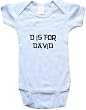 D IS FOR DAVID / Hurry Up - Name-series - White or Blue Onesie / Baby T-shirt