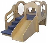 Strictly for Kids SF5080W Mainstream Adventurer 2 Wave Style Infant-Toddler Loft, Blue Carpet