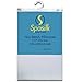 Spasilk Satin Pillowcase for Hair And Face, Satin Pillowcase, King Sized - White Pillowcase