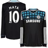11-12 Chelsea Away L/S Shirt + Mata 10-XL