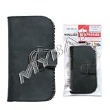 High Quality Hand Crafted Black Vertical Stylish Carry Case Pouch For Apple iPhone i-Phone 3G