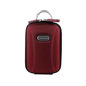 Panasonic Lumix DMC-FH20 Carrying CaseCrown Compact Travel Case (Crimson)