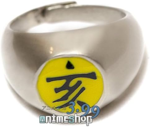 Zetsu's Ring From Naruto (Yellow)