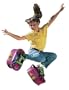 Big Time Toys Moon Shoes Purple