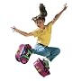Big Time Toys Moon Shoes Purple
