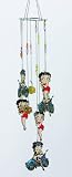 Outdoor Living : Betty Boop Biker Wind Chime