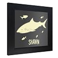 Shark Framed Print Nursery Wall Art