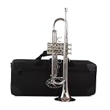 Conductor Model 200N Bb Silver Nickel Student Trumpet w/ Case, Mouthpiece - SAVE $100