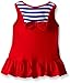 Disney Girls' 2 Piece Minnie Americana Bike Short Set