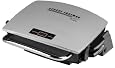 George Foreman GR0072P G-Broil Supreme Grill, Silver