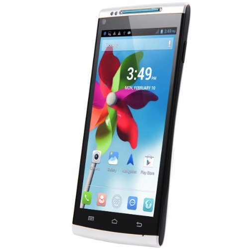 EastVita® CUBOT X6 5" IPS OGS MTK6592 8-Core Android 4.2.2 3G Unlocked GPS Phone 1GB RAM 16GB ROM 13MP CAM - White