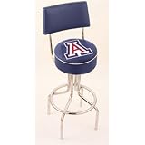 Arizona Wildcats 30 Tulip base Swivel Bar Stool with 4 Thick Seat