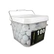 100 Taylormade Burner LDP AAAAA MINT USED Golf Balls + Free Bucket