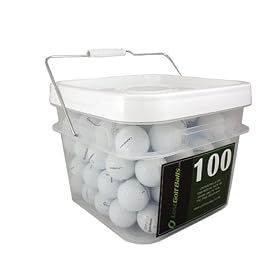 100 Taylormade Burner LDP AAAAA MINT USED Golf Balls + Free Bucket