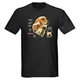 Afghan Hound T-Shirt (Large, Black)