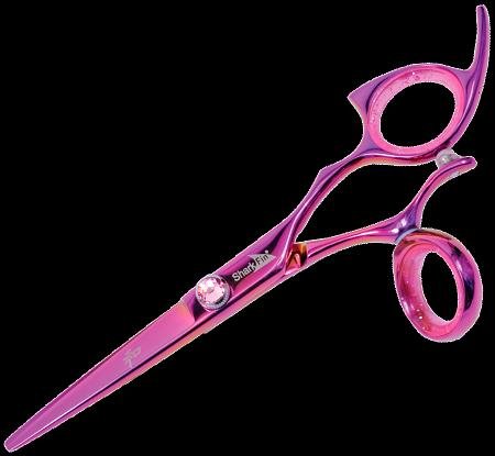 Sharkfin requin Professionnel droite Swivel Titane Pink 6.25in Coupant des Cisailles + Libère la Beauté d'Itay de Cadeau de Vacances 8 Miroitement d'Oeil de Beauté de Nature de pile