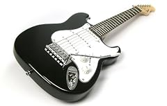 Black Childrens Electric Guitar: 3/4 size Childrens / Childs Electric Guitar Three Quarter