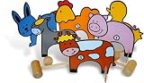 Vilac - Jouets en bois - Croquet animaux de la ferme