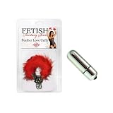 Pipedream Products Fetish Fantasy Series Feather Love Cuffs Red Adult Sex Toy Kit