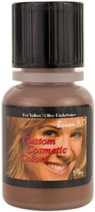 Custom Cosmetic Colors Brown .25 Ounce Olive Tones