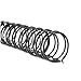 Wirebind Spines, 3/8" Diameter, 75 Sheet Capacity, Black, 100/Box, Total 2 Boxes