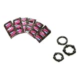 Durex Avanti Super Thin Premium Non-Latex Polyurethane Condoms Lubricated 108 condoms Plus 3 Black Beaded ERECTION AIDS