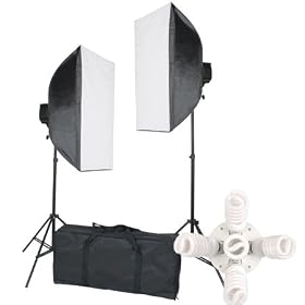 Studio Lighting Continuous 2 Lights Kit 450W Soft Box