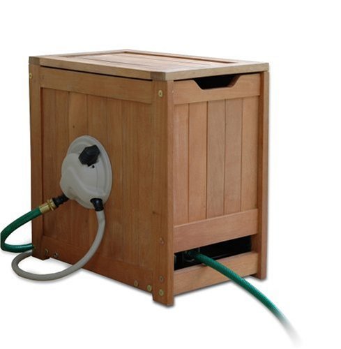Tools: No Crank Country 100' Water Powered Retractable Garden Hose Reel #RS10041