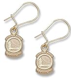 Golden State Warriors 10K Gold Dangle Earrings