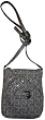Women's Guess Purse Handbag Grey Alize Mini Cross Body