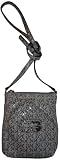 Women’s Guess Purse Handbag Grey Alize Mini Cross Body