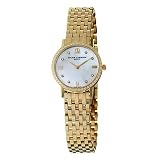 Baume and Mercier MOAO8579 Classima White Mother-of-Pearl Dial Yellow Gold Ladies Watch by Baume & Mercier