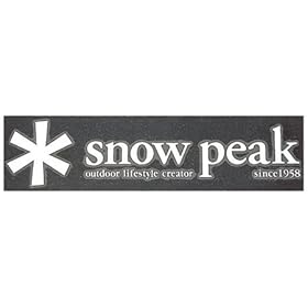 【クリックで詳細表示】スノーピーク(snow peak) スノーピークロゴステッカー NV004