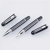 Jet Set Fountain Pen and Roller Ball Pen with Pouch Gift Boxed