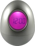 WAVE-O Egg Wobble Clock - LED Colour Change and Touch Sensitive