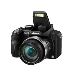 Panasonic Lumix DMC-FZ45EG-K Digitalkamera (14 Megapixel, 24-fach opt. Zoom, 7,5 cm (3 Zoll) Display, Bildstabilisator) schwarz