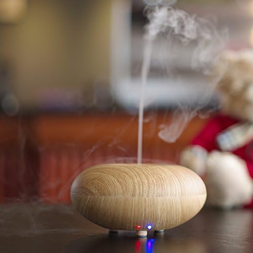 Wangang Electric Ultrasonic Humidifier Aroma Diffuser Aromatherapy Essential oil Diffuser Cool Mist Humidifier, Essential Oils -03K Grain Wood (03K Grain Wood)
