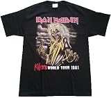 IRON MAIDEN - Killers 1981 World tour - Black T-shirt