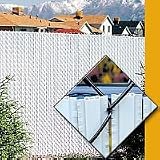 Maximum Privacy Winged Vertical Inserts - 4 Ft. High-Black
