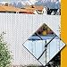 Maximum Privacy Winged Vertical Inserts - 5 Ft. High-Black