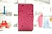 Cute lovely Little Witch Flip Pouch Cover PU Leather Skin Case Cover for LG Optimus L7 P700 P705 rose