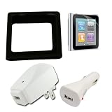 iShoppingdeals - Premium Accessories Bundle Combo for Apple iPod Touch 4G 4th Generation